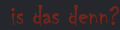 Is'n das: nachthase?